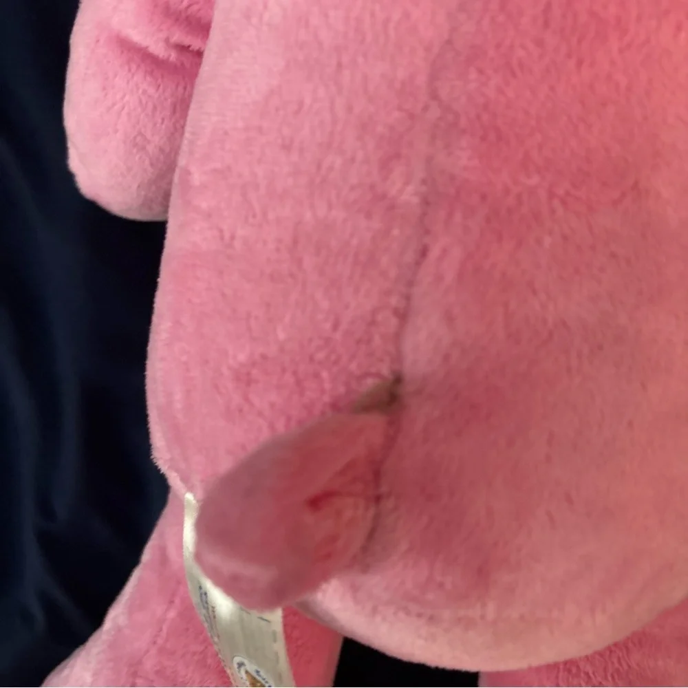 Build A Bear Hello Kitty Winking Pink Leopard 18” Plush Stuffed Animal No Bow